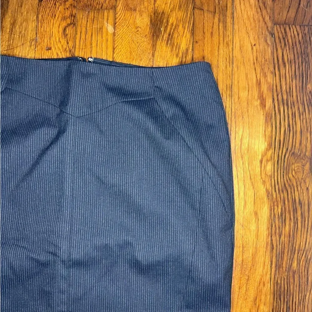 Worthington Pinstripe Pencil Skirt